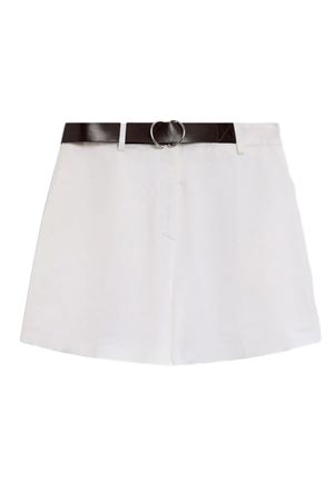 White viscose and linen shirts SEMI COUTURE | S6SM16A030